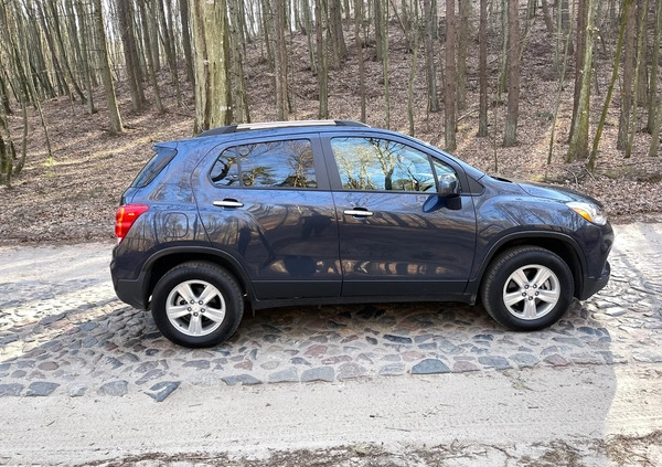 Chevrolet Trax cena 56900 przebieg: 39700, rok produkcji 2018 z Rejowiec Fabryczny małe 301